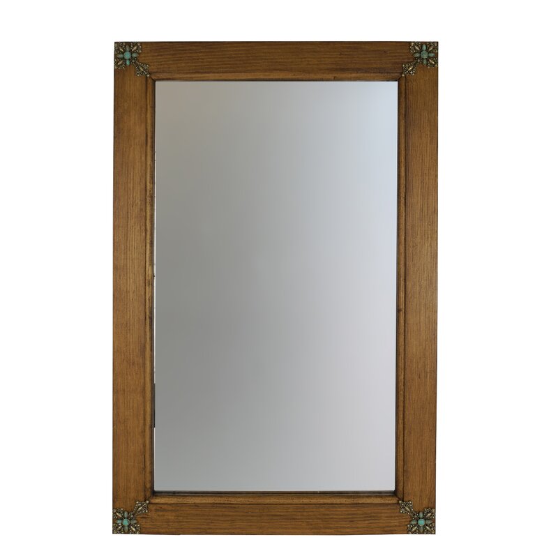 pine vanity mirror