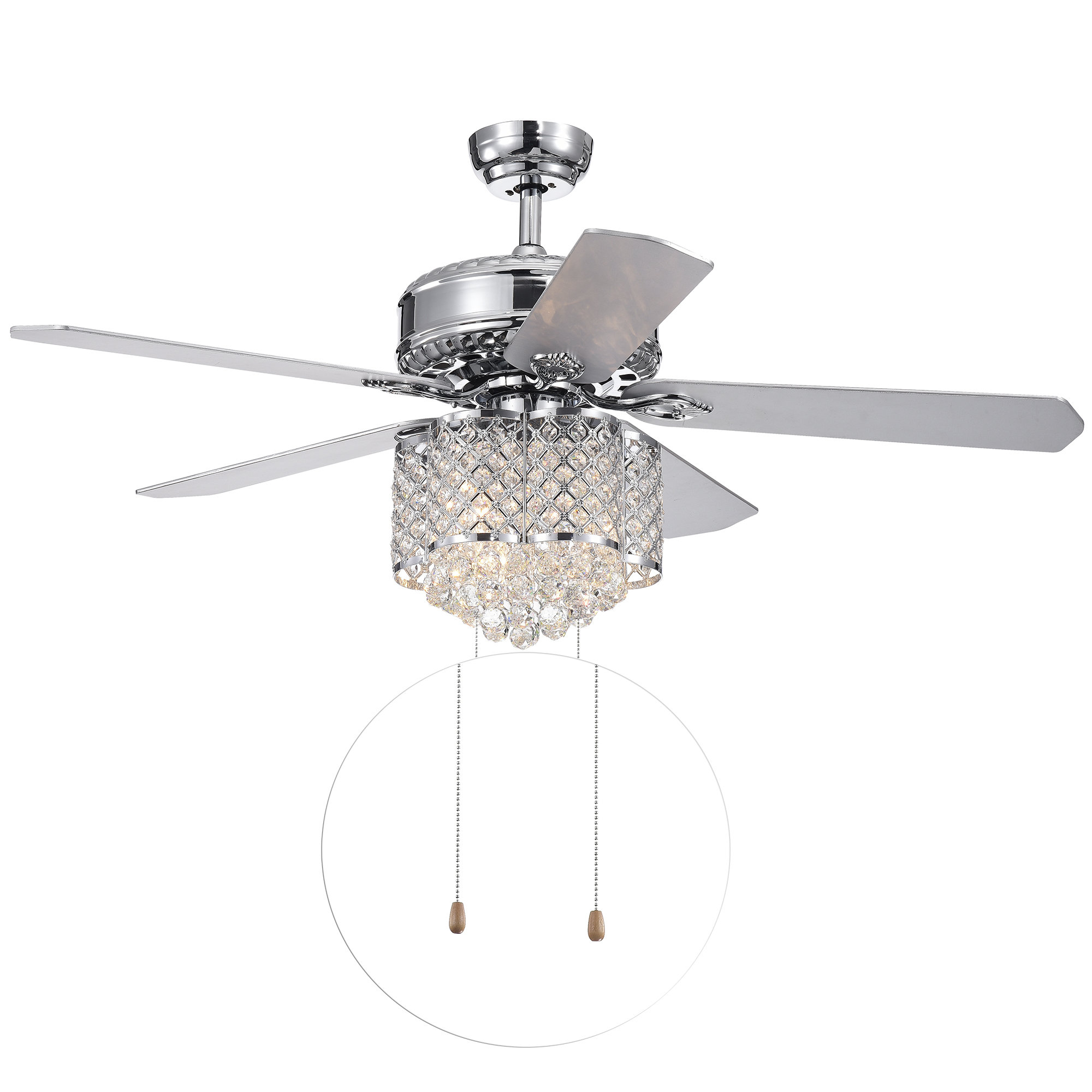 House Of Hampton 52 Colleton 5 Blade Ceiling Fan Light Kit