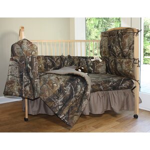 Realtree 3 Piece Crib Bedding Set