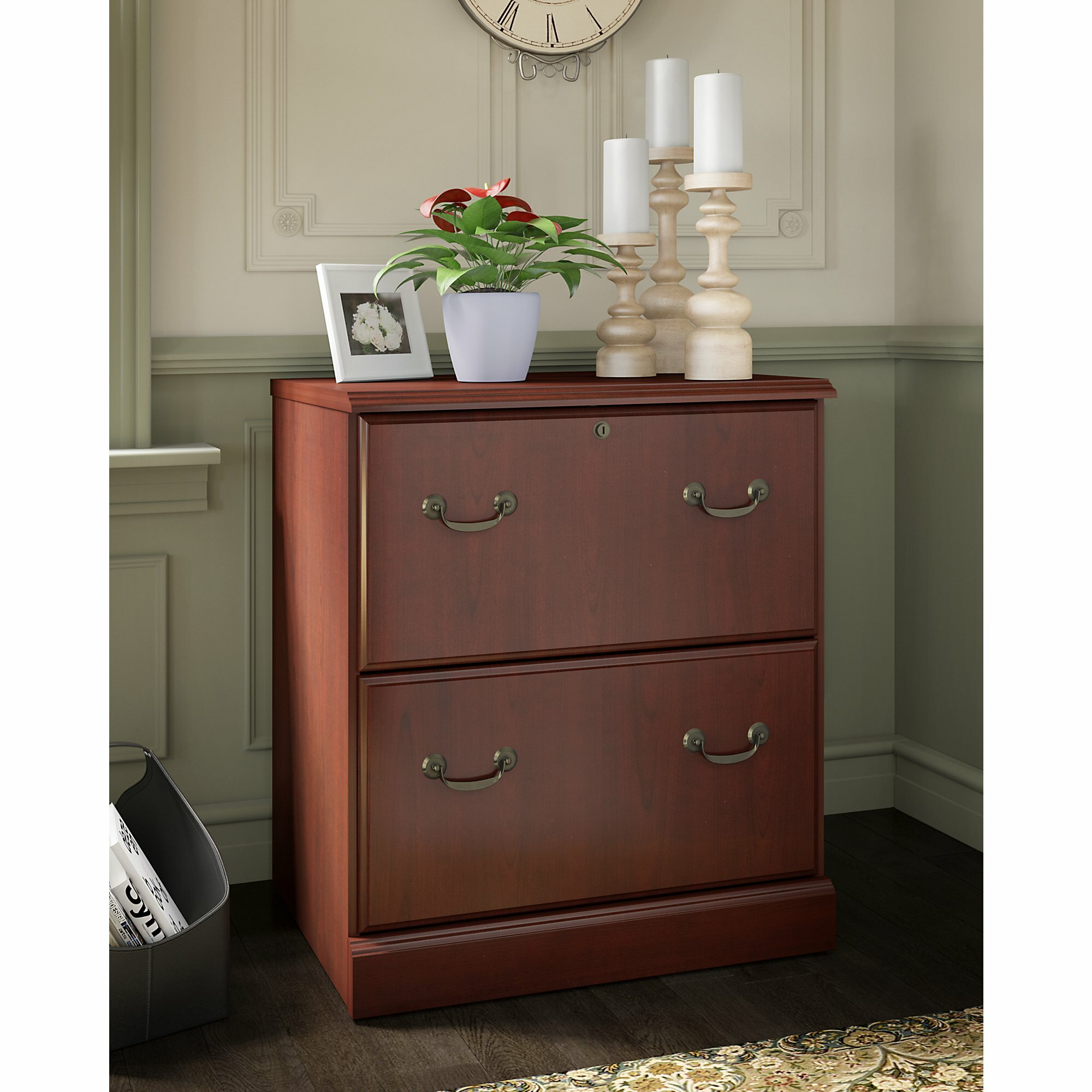 Kathy Ireland Home By Bush Furniture Bennington 2 Drawer Lateral Filing Cabinet Reviews Wayfair