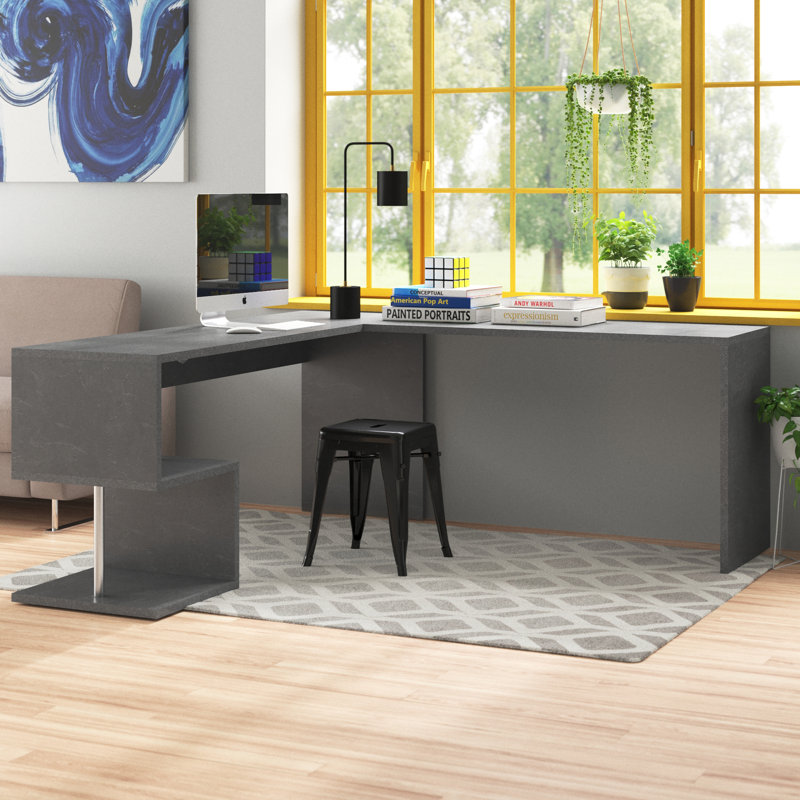 Zipcode Design Cadogan L-Shape Executive Desk & Reviews | Wayfair.co.uk