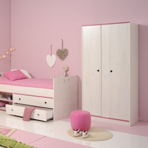 Ginger 2 Door Wardrobe Armoire by Harriet Bee