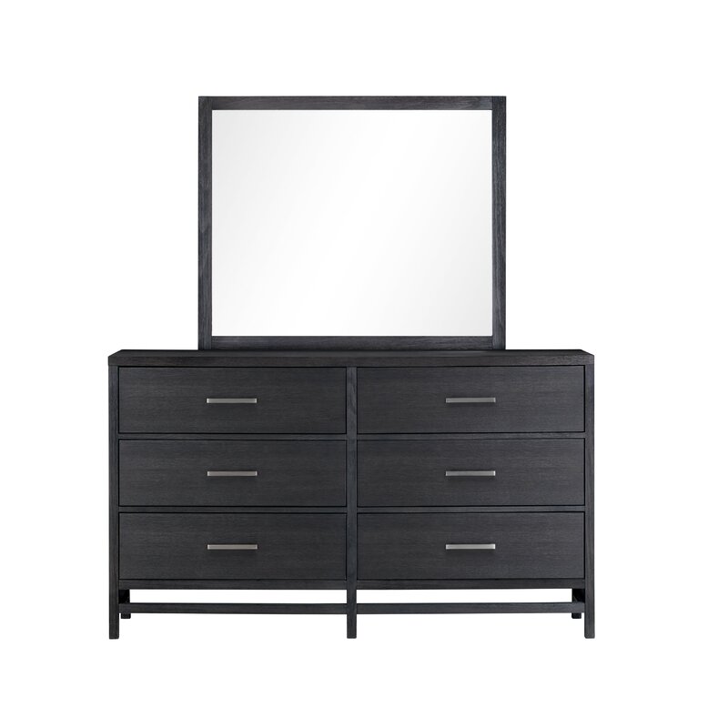 Ivy Bronx Andreasen 6 Drawer Dresser Wayfair