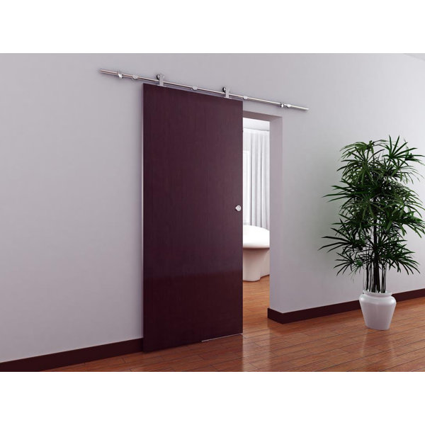 TMS Interior Sliding Single Track Barn Door Hardware Kit ...