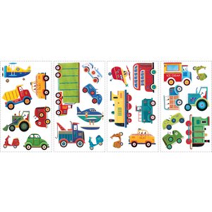 Transportation Cutout Wall Decal