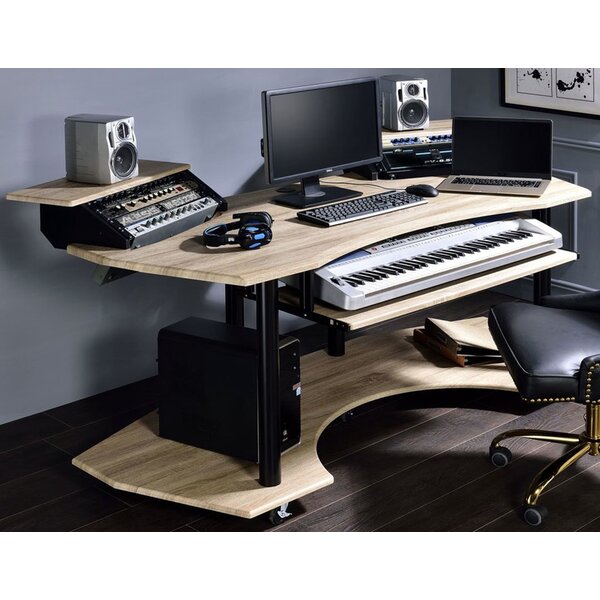 executive desk curved