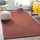 Modern Contemporary Rust Rug Allmodern