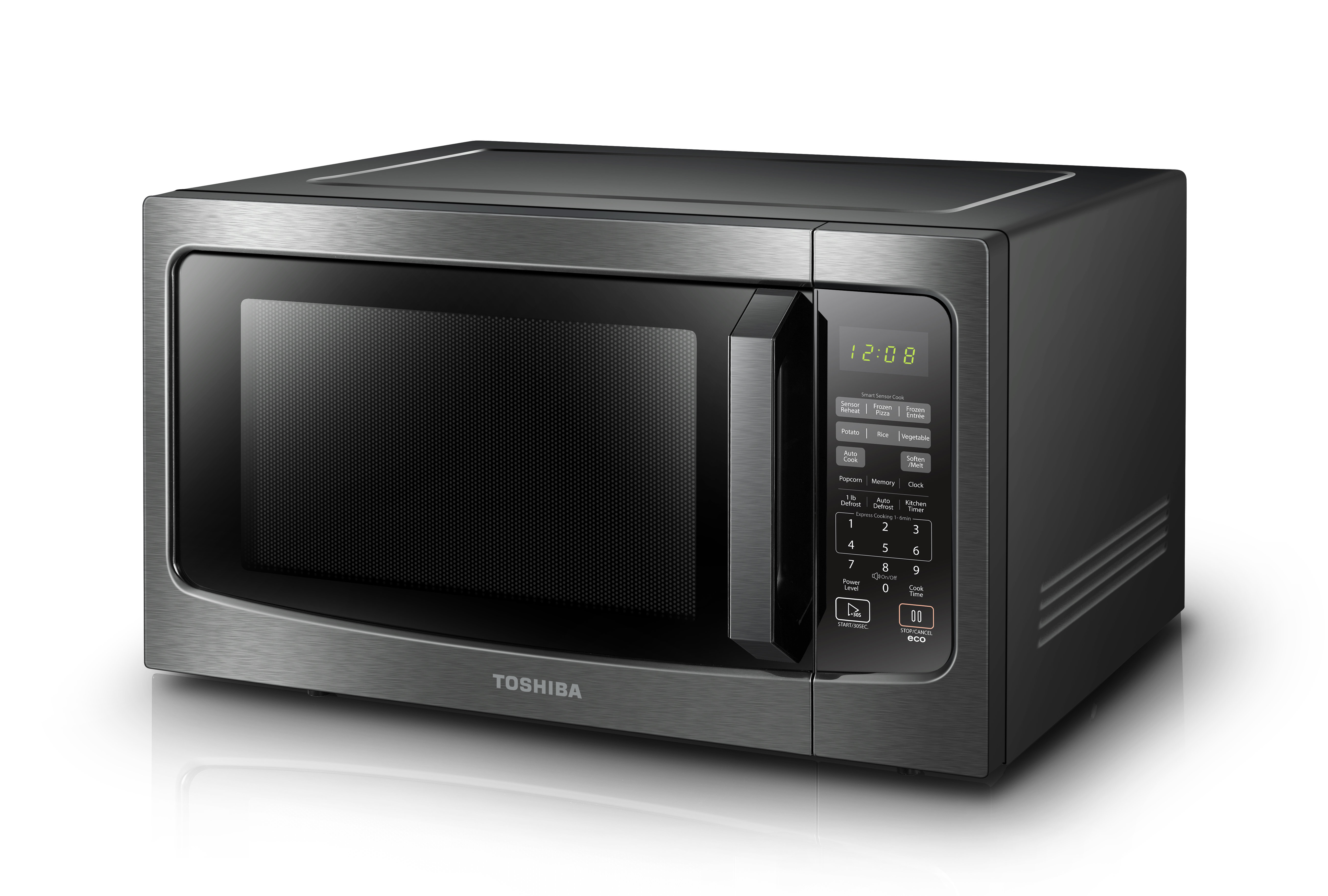 Toshiba 21.77'' 1.6 Cubic Feet cu. ft. Countertop Microwave with Sensor
