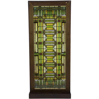 Loon Peak Frank Lloyd Wright Oak Park Studio Entrance Skylight Stained Glass Wall Decor Wayfair