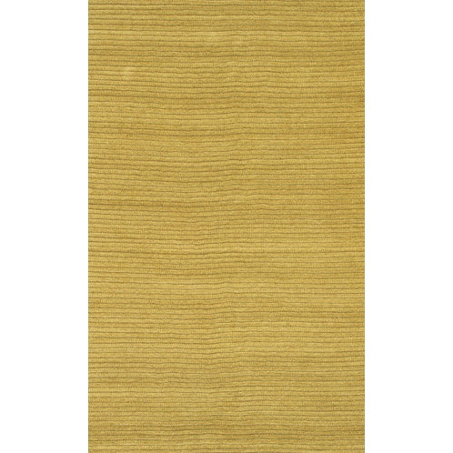 Gracie Oaks Fayean Handmade Yellow Area Rug Wayfair