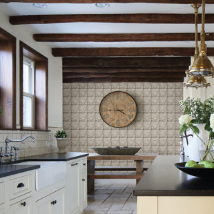 Faux Tin Ceiling Wallpaper Wayfair