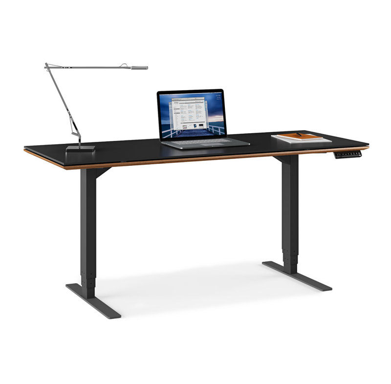 Sequel Adjustable Glass Standing Desk