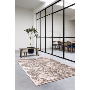 Bob Mackie Home Vintage Gray Area Rug