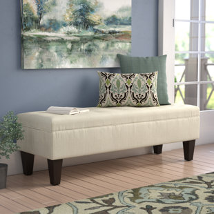 Go to store & view more images Three Posts Tusarora Fabric Storage Bench