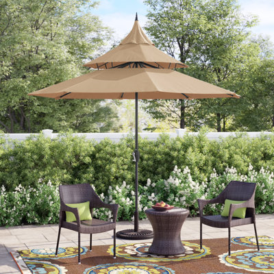 Iyanna 9' Pagoda Market Umbrella