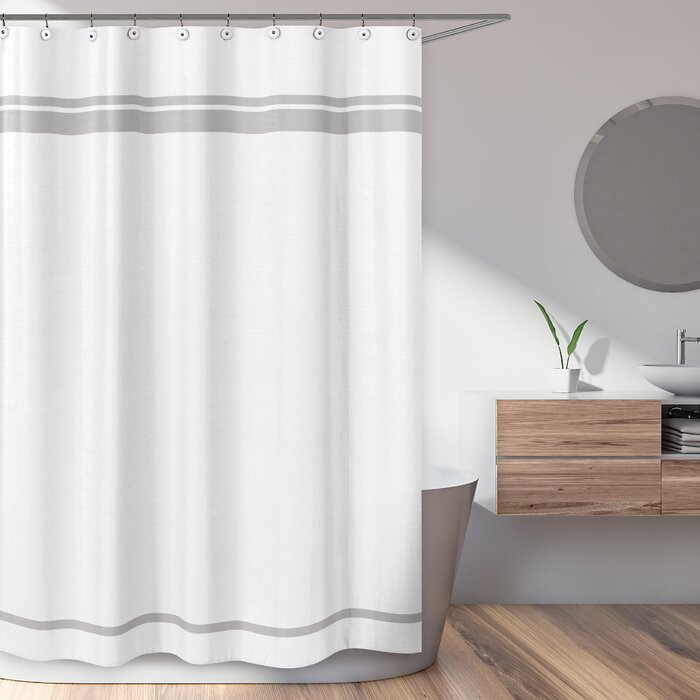 Sweet Jojo Designs Hotel Cotton Single Shower Curtain & Reviews | Wayfair