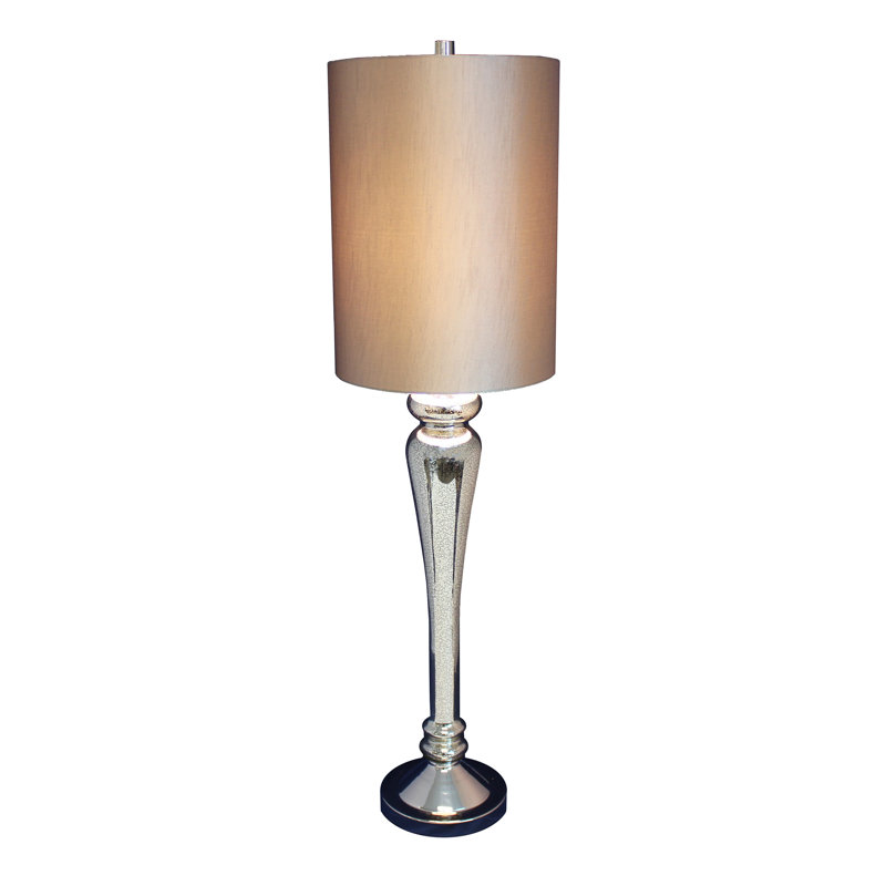 wayfair silver table lamps