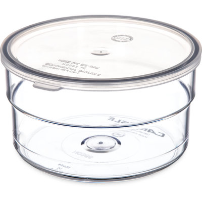 Carlisle Food Service Products Supreme Crock 6 Container Food Storage Set Set Of 6 Carlisle Food Service Products Color Clear From Wayfair North America Shefinds