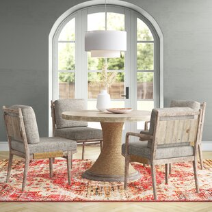 keefe 5 piece solid wood dining set