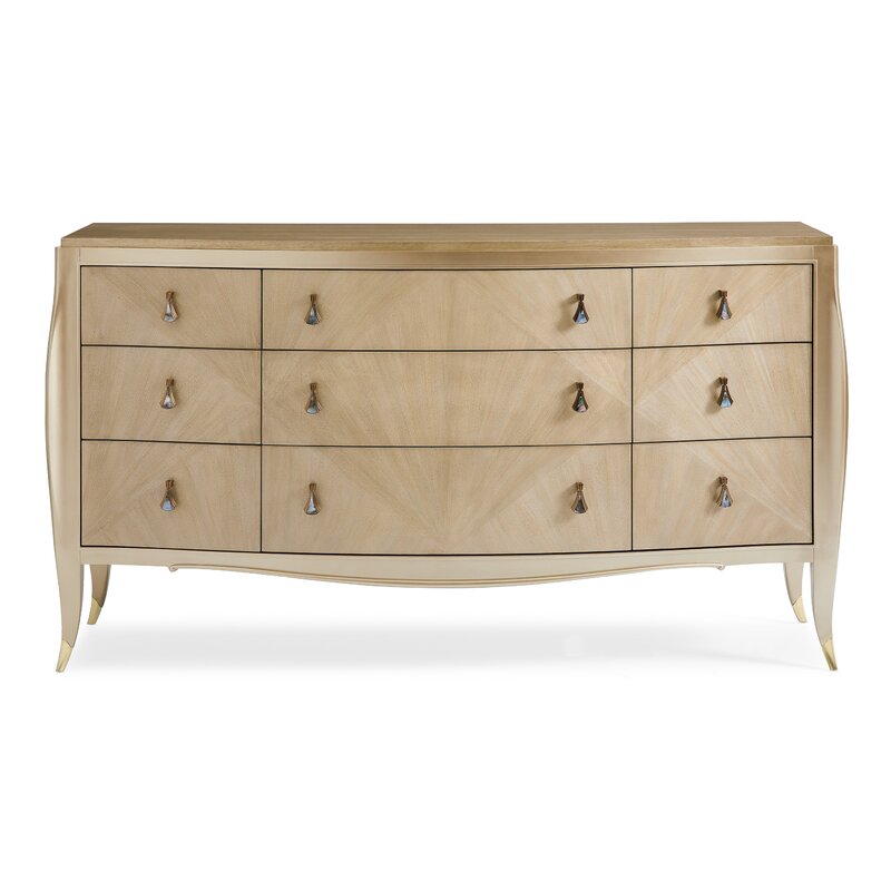 Caracole Classics Fan Club 9 Drawer Dresser Wayfair