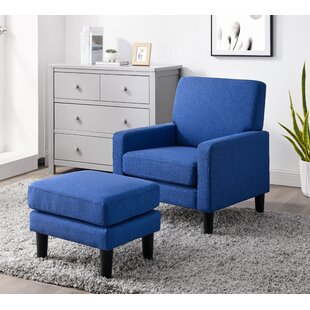 wayfair chair and footstool