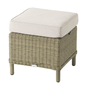 Gartenhocker Oakridge mit Kissen von dCor design