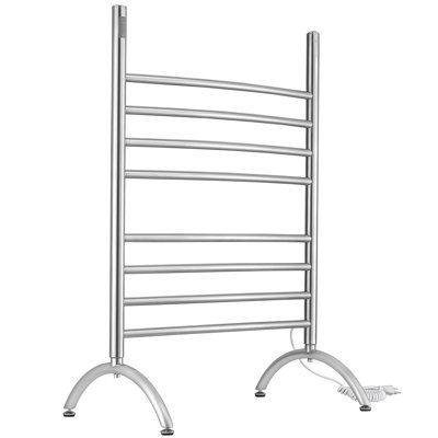 MISSING HARDWARE Imperia Wall Mounted and Free Standing Electric Towel Warmer with Integrated On-Board Timer