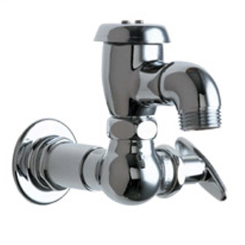 Chicago Faucets Manual Wall Mounted Service Sink Faucet With