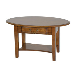 Seger Coffee Table with Drawer by Alcott Hill