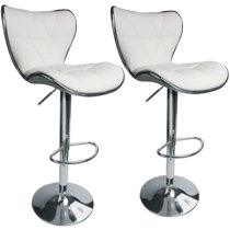 Leather White Bar Stools Counter Stools You Ll Love In 2021 Wayfair