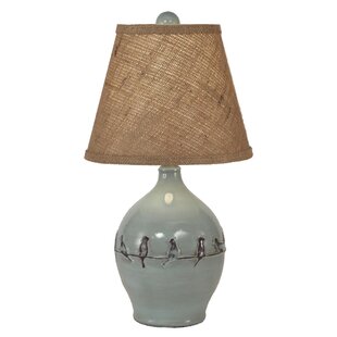 table lamps with birds on them