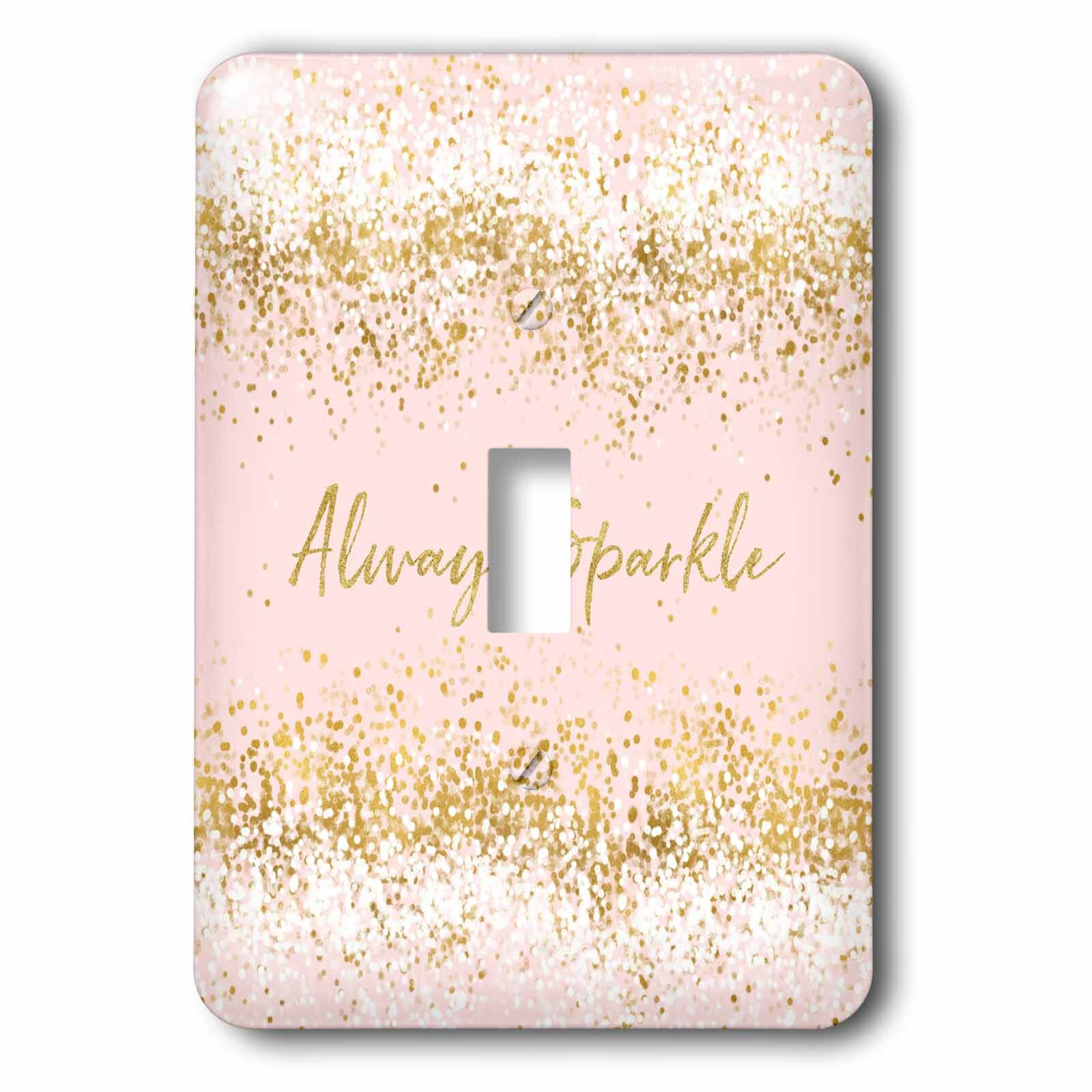 Confetti Always Sparkle 1 Gang Toggle Light Switch Wall Plate