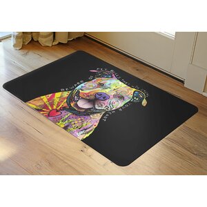 Pit Bull Heart Doormat