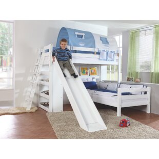 kids cabin bed with slide