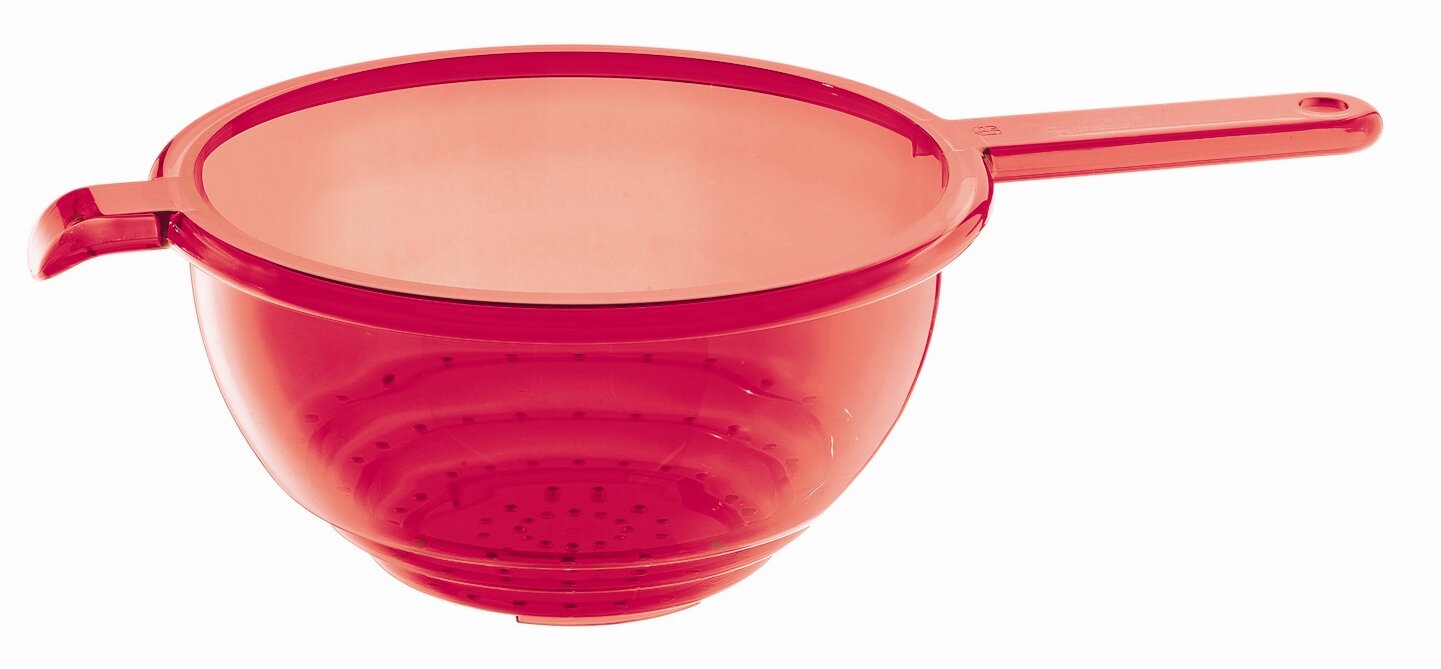 colander with handle