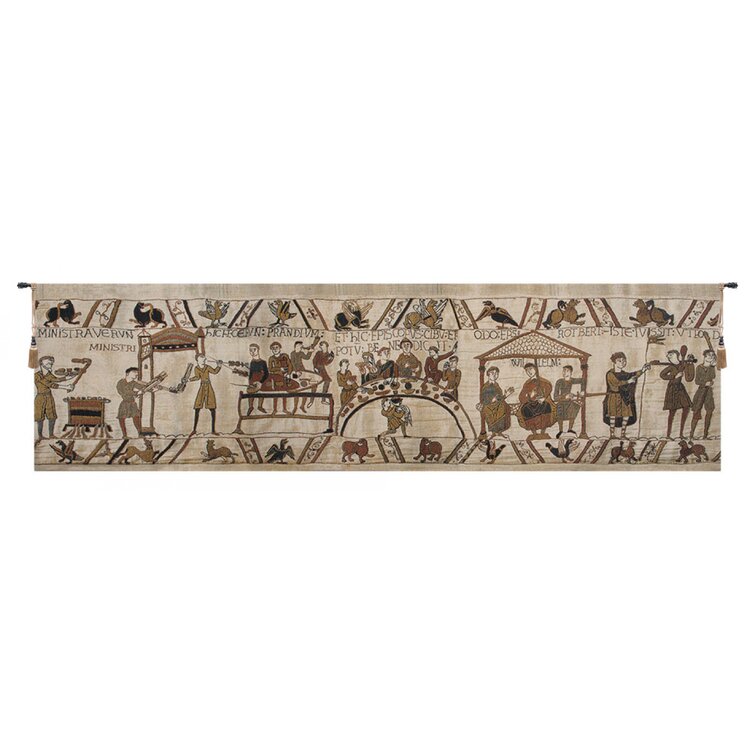 Bayeux The Battle Belgian Tapestry Wall Hanging 
