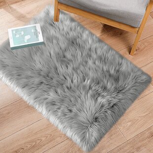 Star Shape Faux Fur Carpet Artificial Wool Sheepskin Rug Seat Fluffy Soft Mats 