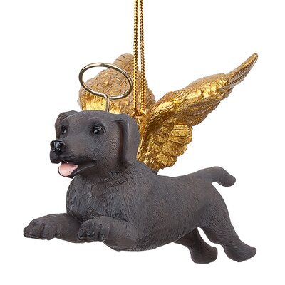 Design Toscano Weimaraner Dog Angel Hanging Figurine