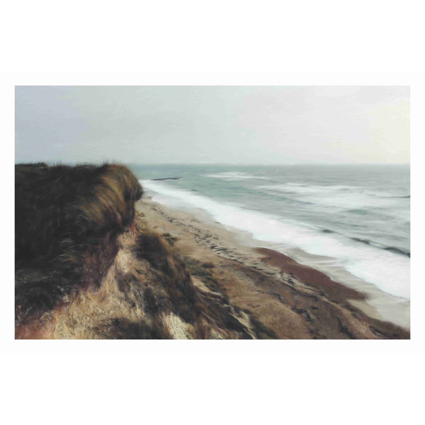 Highland Dunes Coast View - Wrapped Canvas Painting | Wayfair