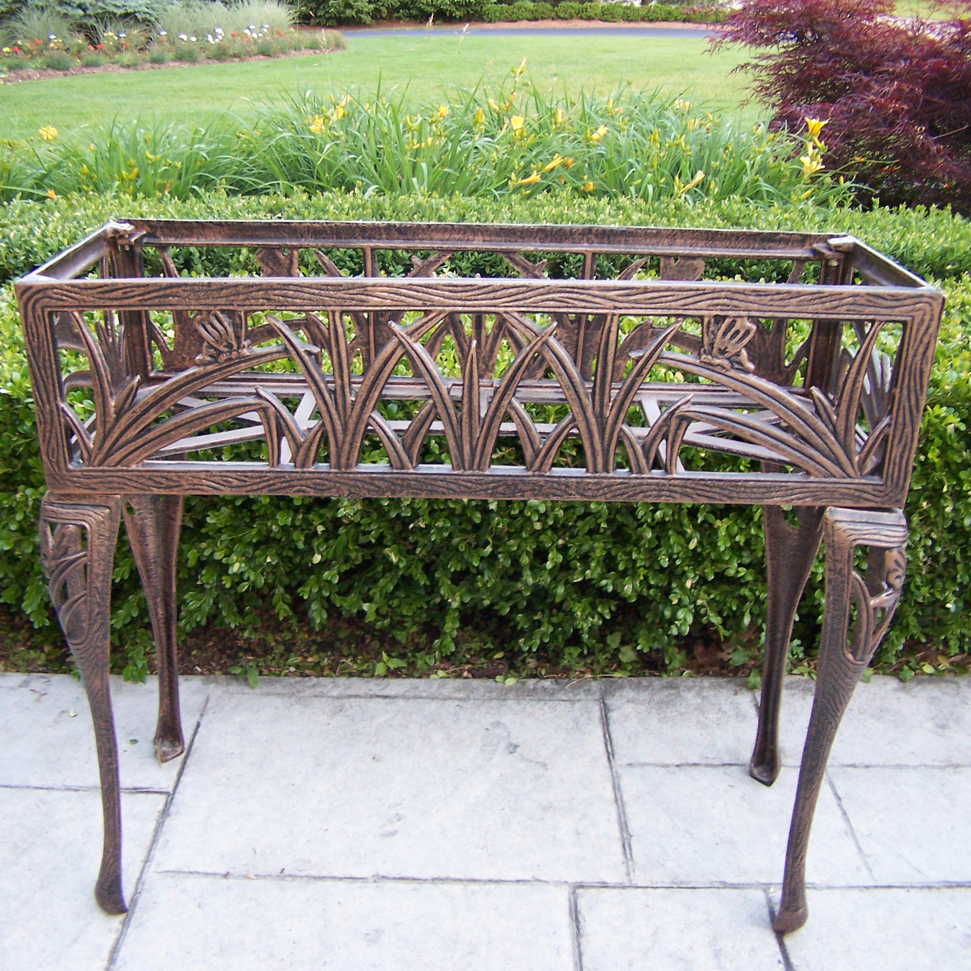 Oakland Living Erfly Rectangular Plant Stand Reviews Wayfair