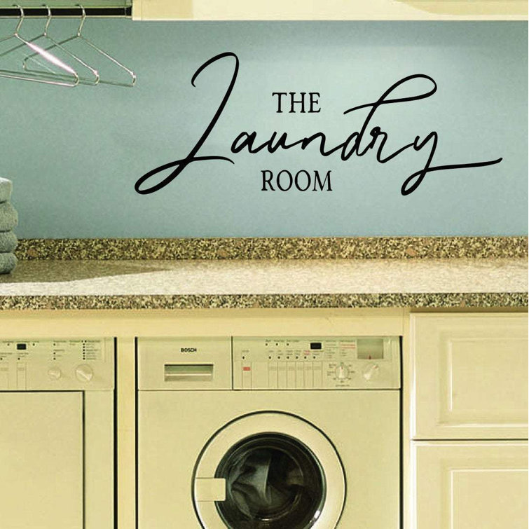 Trinx The Laundry Room Vinyl Wall Decal Sticker Home Decor Art Wayfair