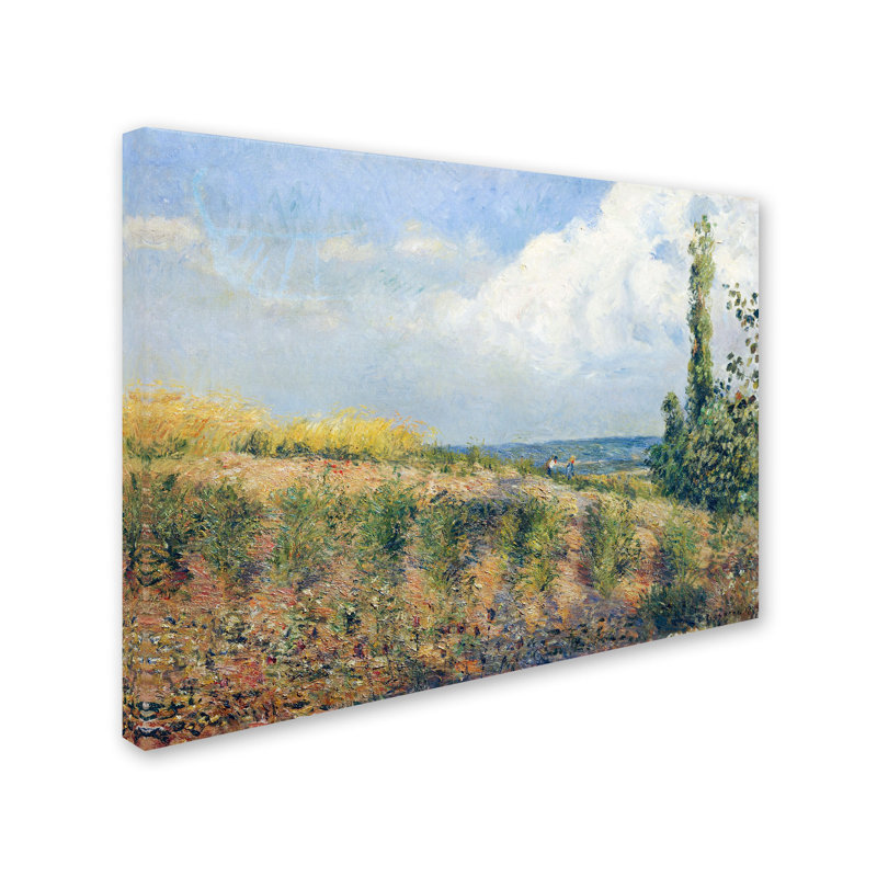 Trademark Art The Approaching Storm 1877 By Camille Pissarro