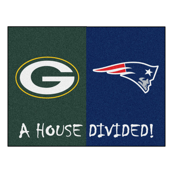 Fanmats Nfl Green Bay Packers New England Patriots 42 5 In X 33 75 In Non Slip Indoor Only Door Mat Wayfair