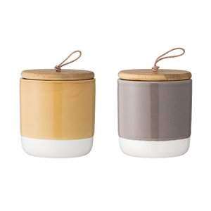 Stoneware Kitchen Canister