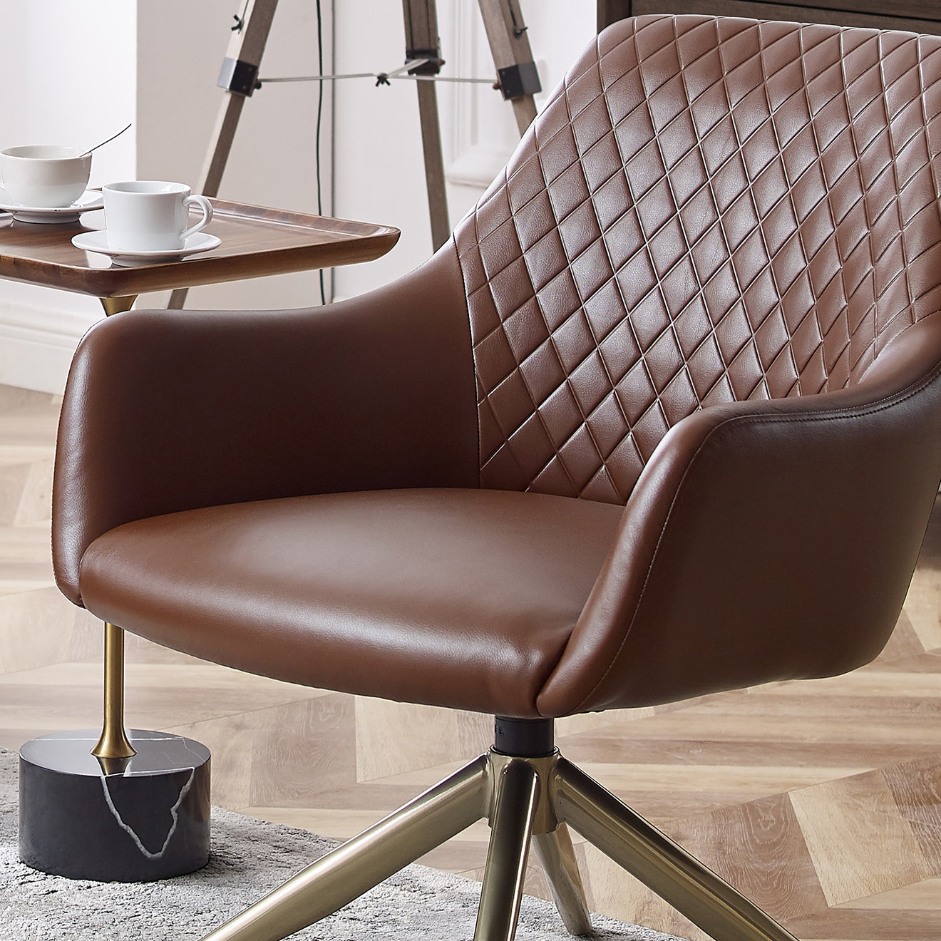 Corrigan Studio Morales Swivel Armchair Wayfair