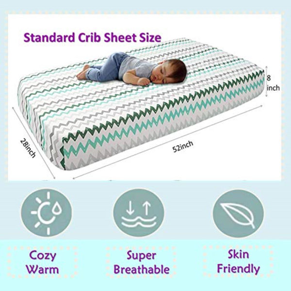 standard crib sheet dimensions