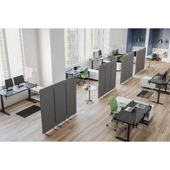 Office Partition Screen Made off Polypropylene with 70 cm long and 50 cm high Protection Screen for Desk x10 units Protective Screen Office KMINA Desk Protective Screen 