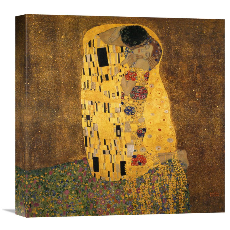 Gustav Klimt Print Framed /"Museum/" 30 X 30 Inches Canvas