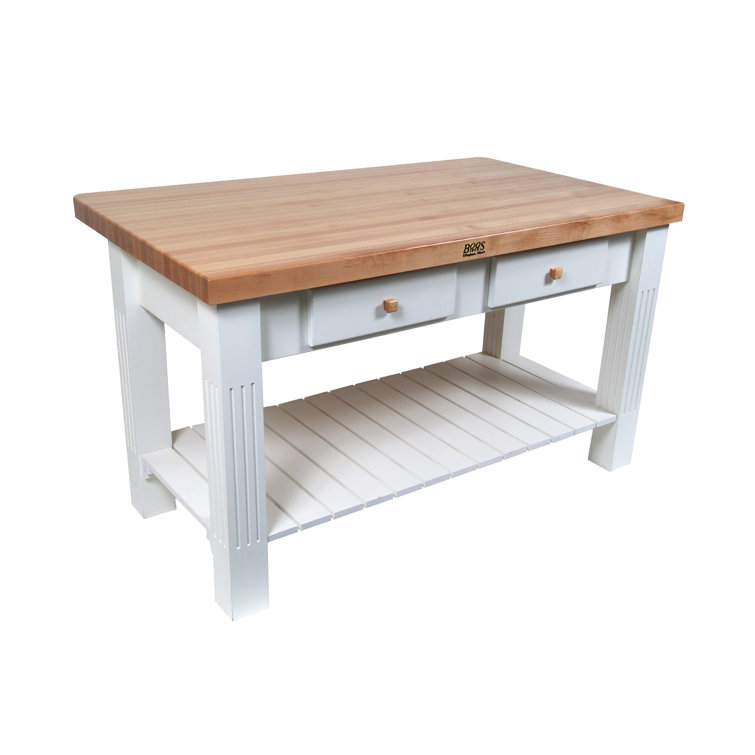 John Boos American Heritage Grazzi Kitchen Island | Wayfair