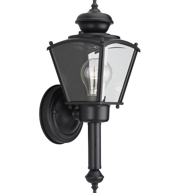 Alcott Hill Triplehorn Outdoor Wall Lantern Wayfair